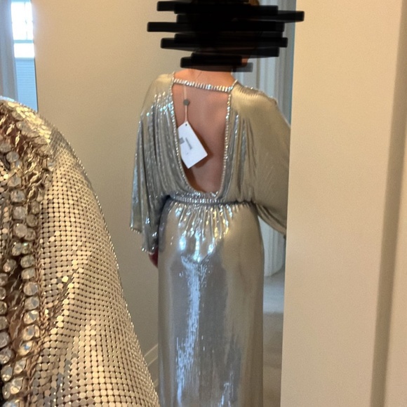 PACO RABANNE Crystal-Embellished Chainmail Dress - Picture 2 of 8